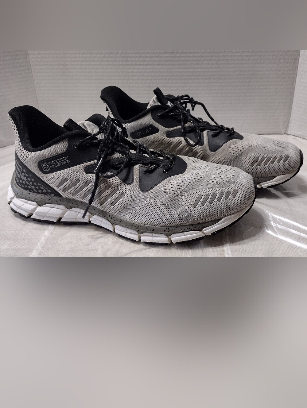 Freedom Industries XP1-RT Sneakers American Flag Gray Black